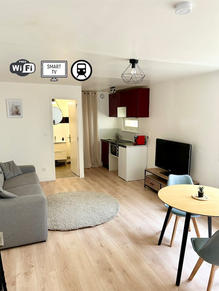 Studio Cosy En Centre-ville - Taverny