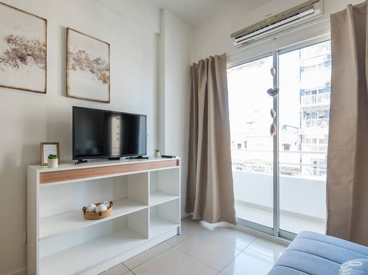 Departamento monoambiente en San Cristóbal con balcón