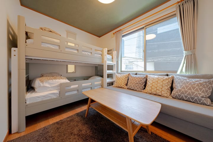 [Oshiage 5m]skytree&asakusa! 1 Train To Shibuya/4p - Ueno