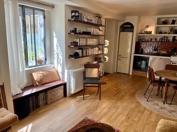 Appartement D'architecte - Terrasse Sur Cour-20eme - Parijs