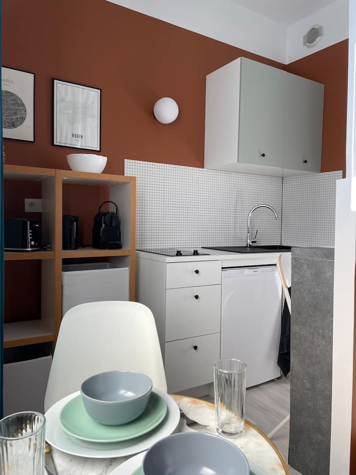 Studio Supérieur Près Gare Et Commerces - Rouen