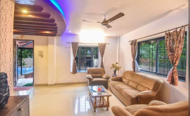 Hillview 3bhk Villa With Private Pool - Lonavla