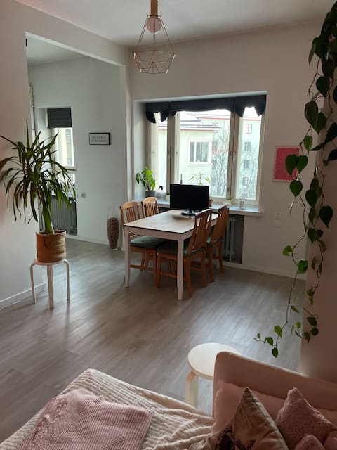 Popular Airbnb listing: Bright top floor studio in Kallio in Uusimaa