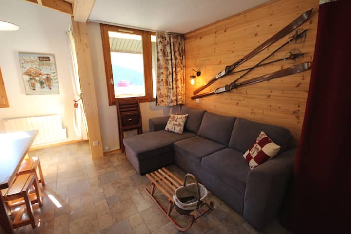 Studio+mezzanine Plagne Montalbert 4 à 6 Personnes - Champagny-en-Vanoise