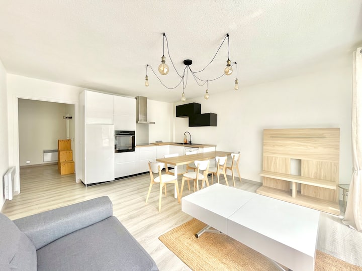 T3 Lumineux | Proche Plage, Parking Privé | 6 Pers - Boulouris-sur-Mer