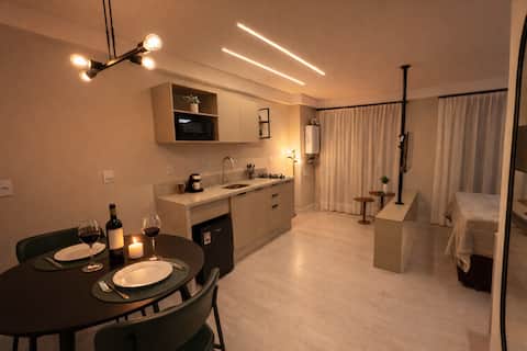 Imóvel de sucesso: Modern and Cozy Studio in Downtown Urubici em Lages