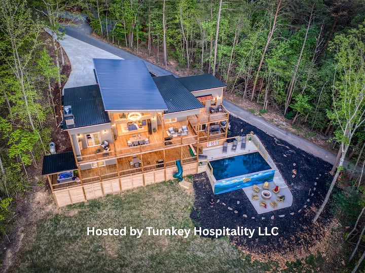 Pool, Mtn Views, 5 Min To Downtown, 5 Kings - Blue Ridge, GA