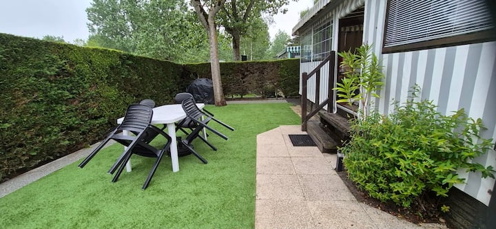 Mobil-home Cosy Avec Terrasse Et Jardin Privatif - La Bernerie-en-Retz