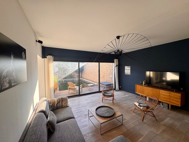 Duplex Avec Jardin, Piscine Et Terrasses - Nîmes