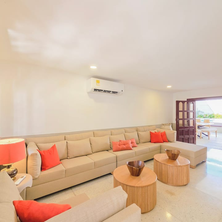 Alegre Casa Cerca De La Bahía Y El Centro - Santa Marta