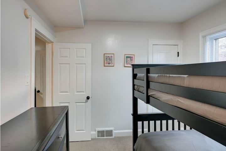 full size beds in bunk bed style