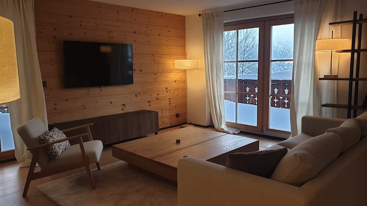 Luxueux 140m² | Vue Panoramique & Terrasse Xl - Crans-Montana