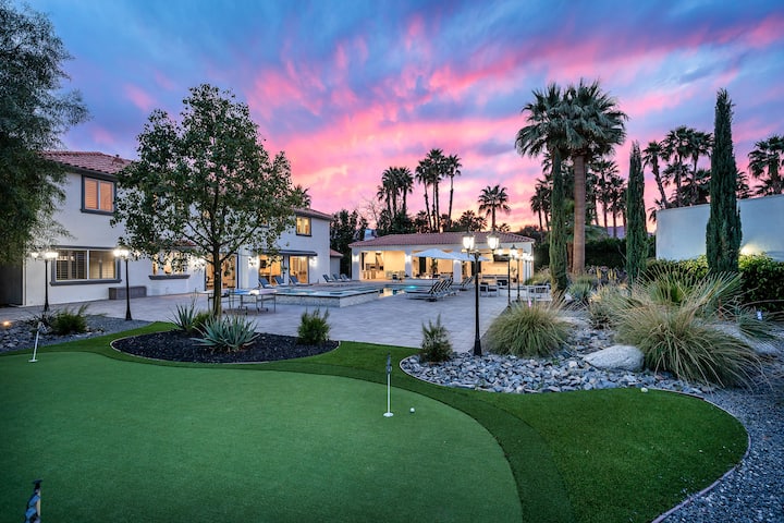 Valencia Grand Estate | Tennis Court-sauna-soccer - La Quinta