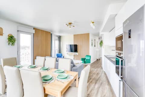 Top Airbnb: Duplex* Paris, Villepinte Expo, CDG, Disneyland in Le Blanc Mesnil
