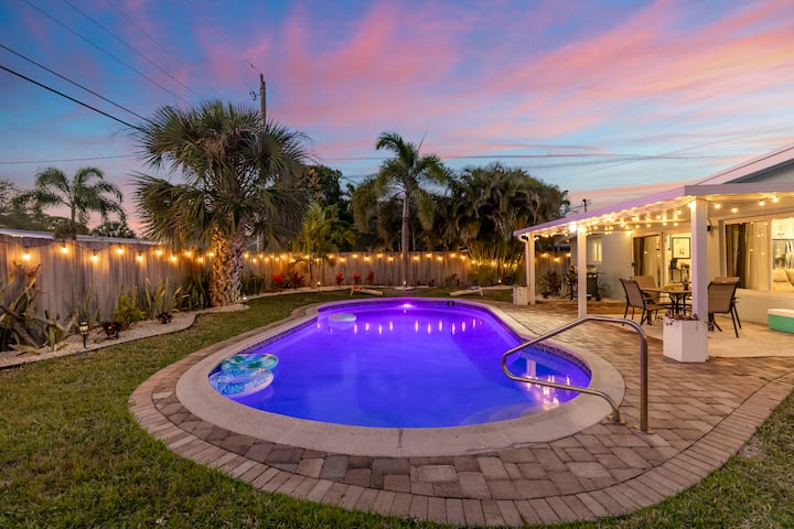 4 Minutes To Beach | Pool+outdoor Games - Boca Ratón, FL