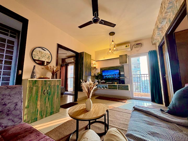 The Sky Loft | Private Terrace Cinema | Foosball | - Panchkula