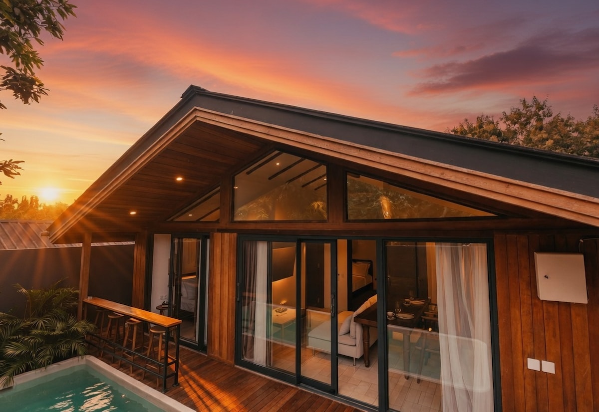 Villa in South Kuta · ★3.75 · 2 bedrooms · 2 beds · 1 private bath, порівнянний Airbnb