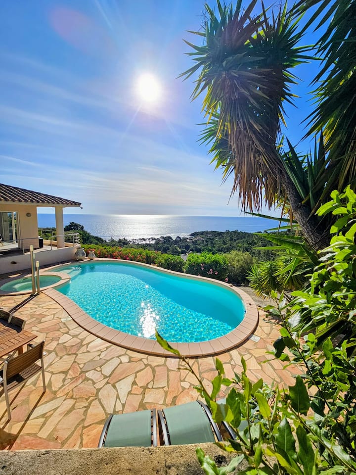 Villa Eva-piscine Privée-corsu Di Core-solenzara - Corse-du-Sud