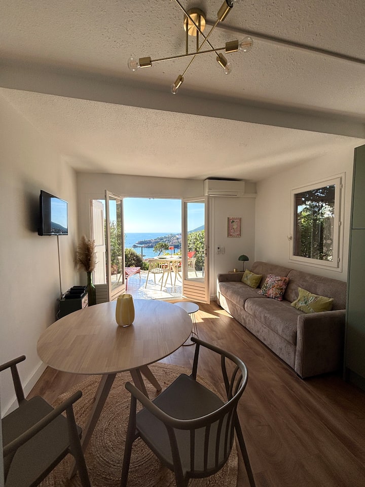 Logement 3 Personnes Vue Mer Piscine Proche Plages - Théoule-sur-Mer