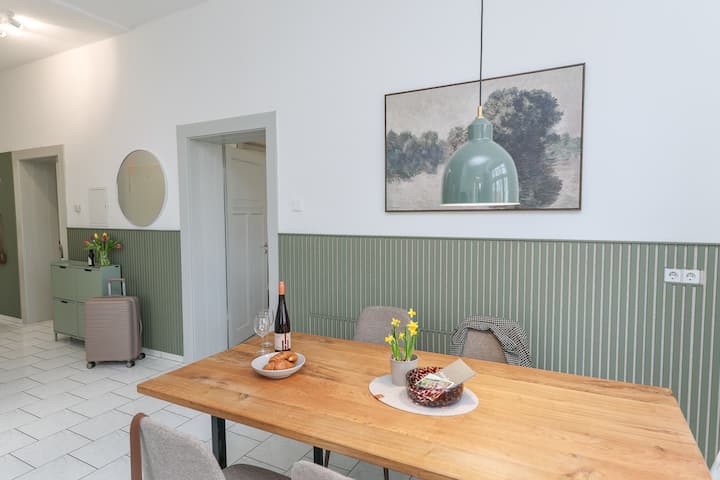 Weinquartier Grüne Villa 112m² 3br Terrace Parking - Naumburg (Saale)
