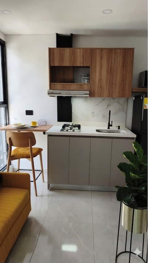 Successful Airbnb property: Brand-new apartment 202 in the South of Cali, WIFI, A/C in Ciudad 2000