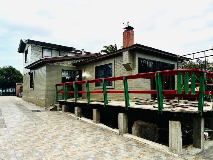 Casa Con Vista Al Mar Terraza+wifi+estacionamiento - San Antonio