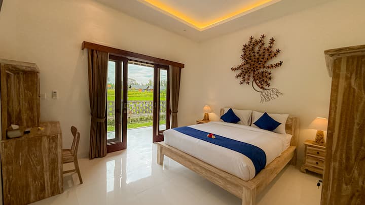 Sri Aurora 1br – Ricefield View, 7 Mins To Ubud - Ubud