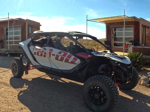 Secluded Desert Eco Pods / UTV Tour