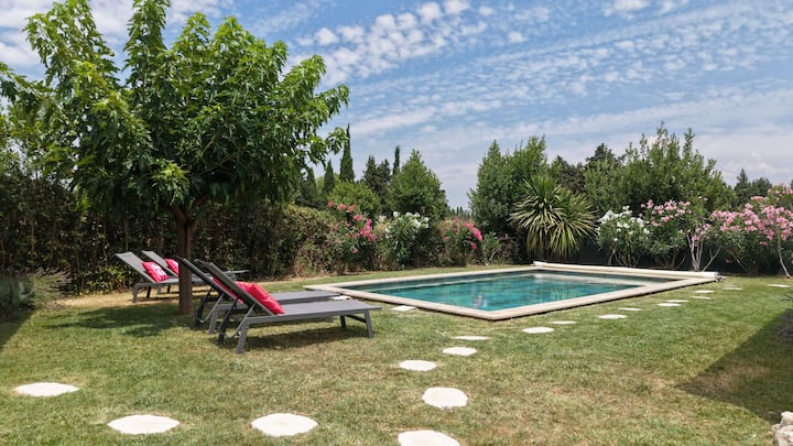 Location Maison Piscine Plan D'orgon Alpilles 6 Pe - Cavaillon