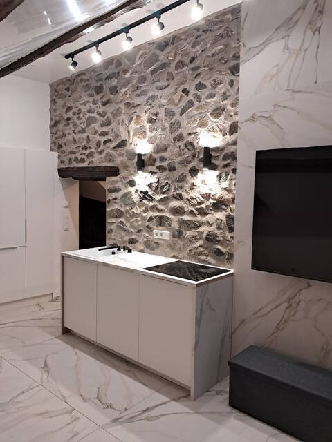 Successful Airbnb property: Contemporary apartment for 4 to 6 people. in Briançon
