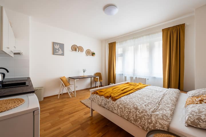 Quiet Central Studio 4 Min To Wenceslas Sq. (Zit7) - Praga