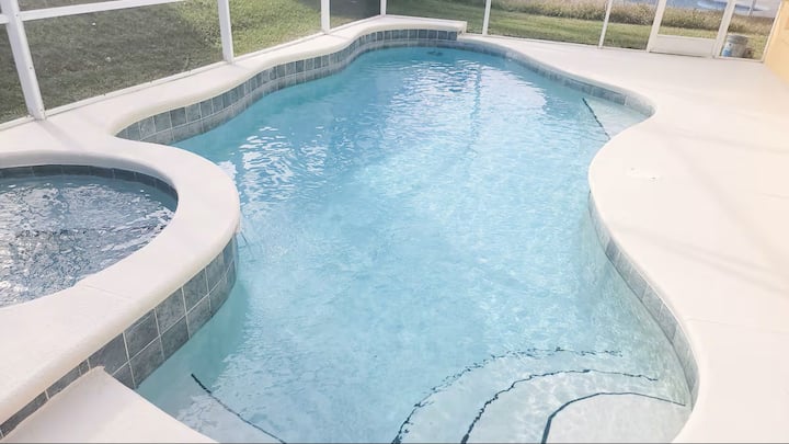 Disney Area! 4br Pool Spa Home Game Room & Wi-fi - 塞拉布雷遜