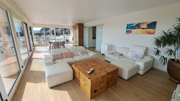 Penthouse De 153m² + 140m² Terrasse, Vue Mer - Cavalaire-sur-Mer