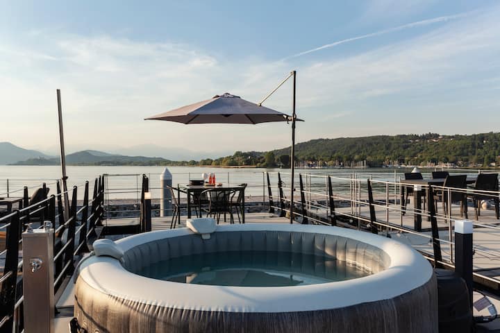(Calypso) Houseboat Con Jacuzzi Sul Lago Maggiore! - Lago Maggiore
