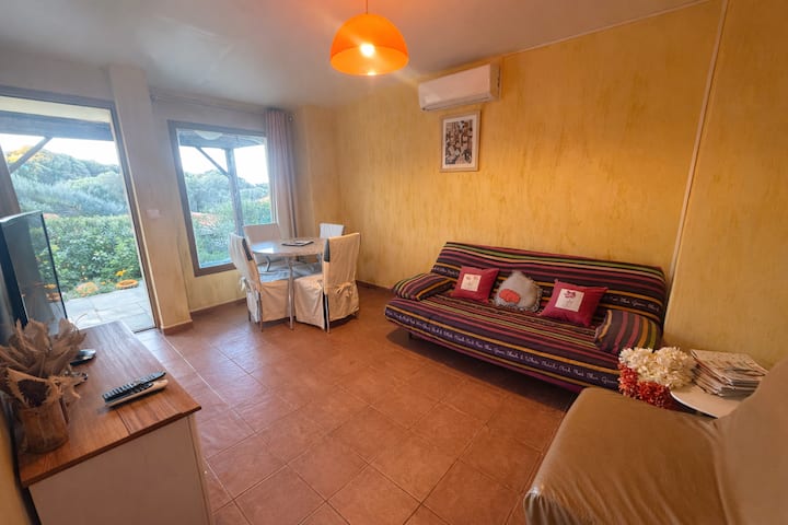 Mini-villa 4 Personnes - Soléa 19 - Vue Mer - Serra-di-Ferro
