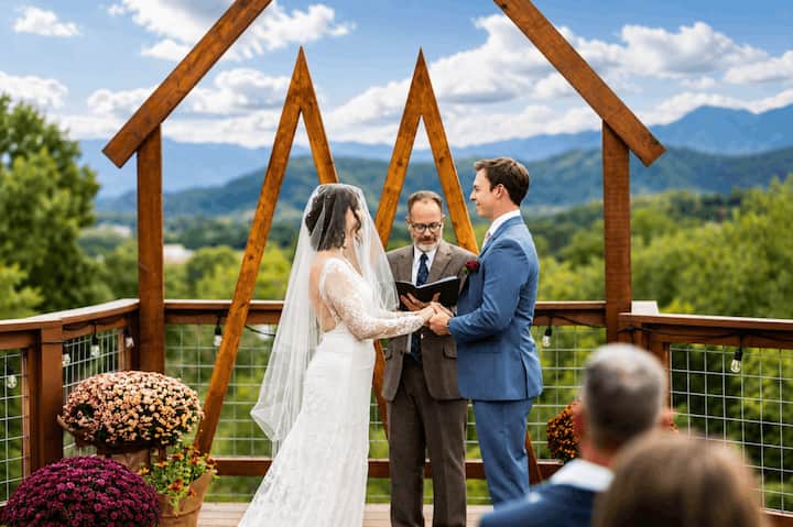The Grand Sojourn — A Tiny Home Wedding Village - Tennessee