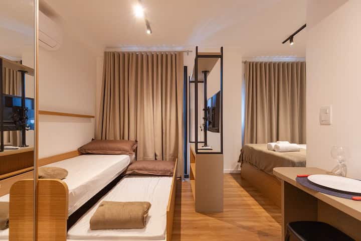 Centro Premium | Ar, Piscina E Amplo Coworking - Curitiba