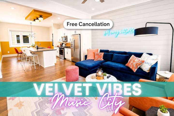 Maison De Ville Rétro-chic à East Nashville, 10 Co - 納什維爾