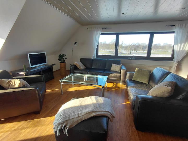Gemütliche Wohnung Mit Blick In Die Wiesen - Stuhr