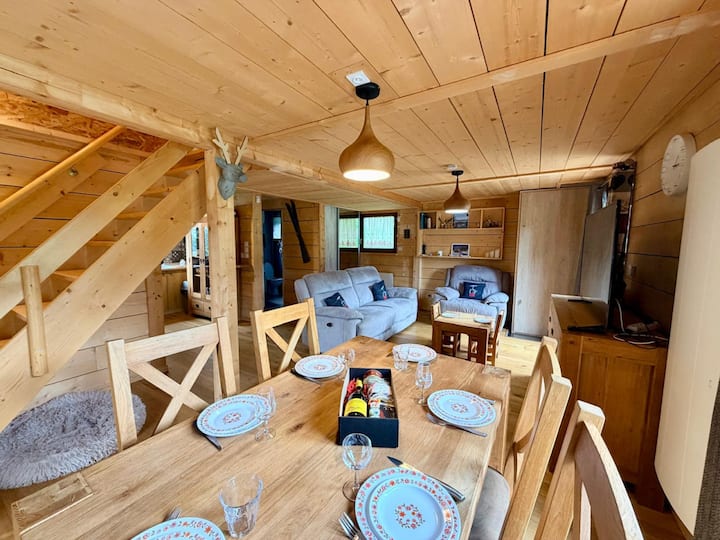 Chalet Cosy Au Bord Du Lac - Vue Nature & éLégance - Les Angles