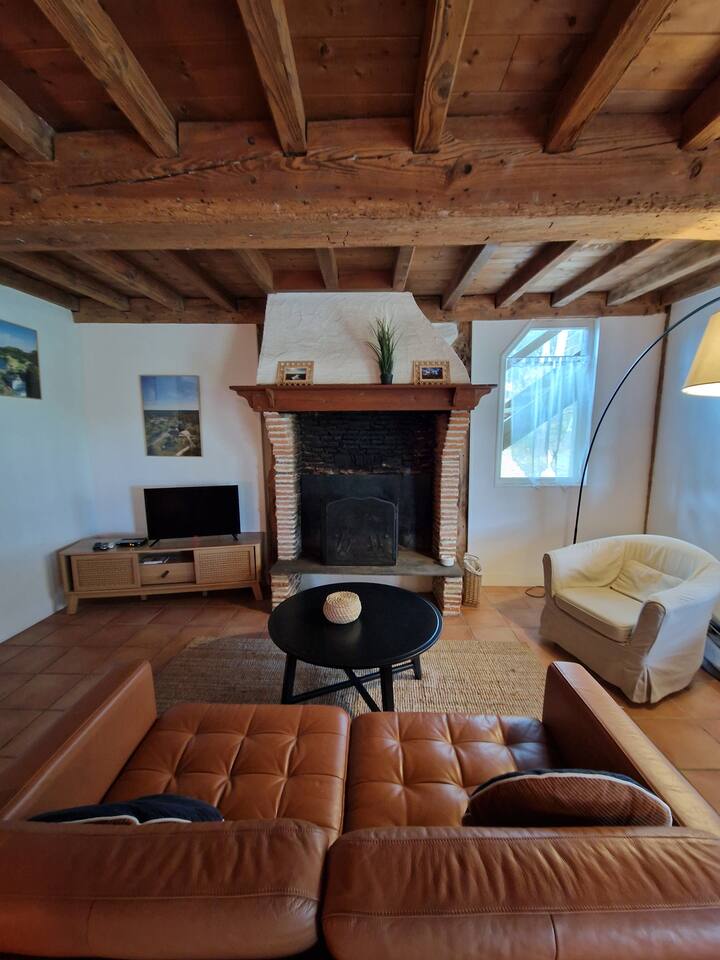 Maison Landaise Traditionnelle 6 Personnes - Landes