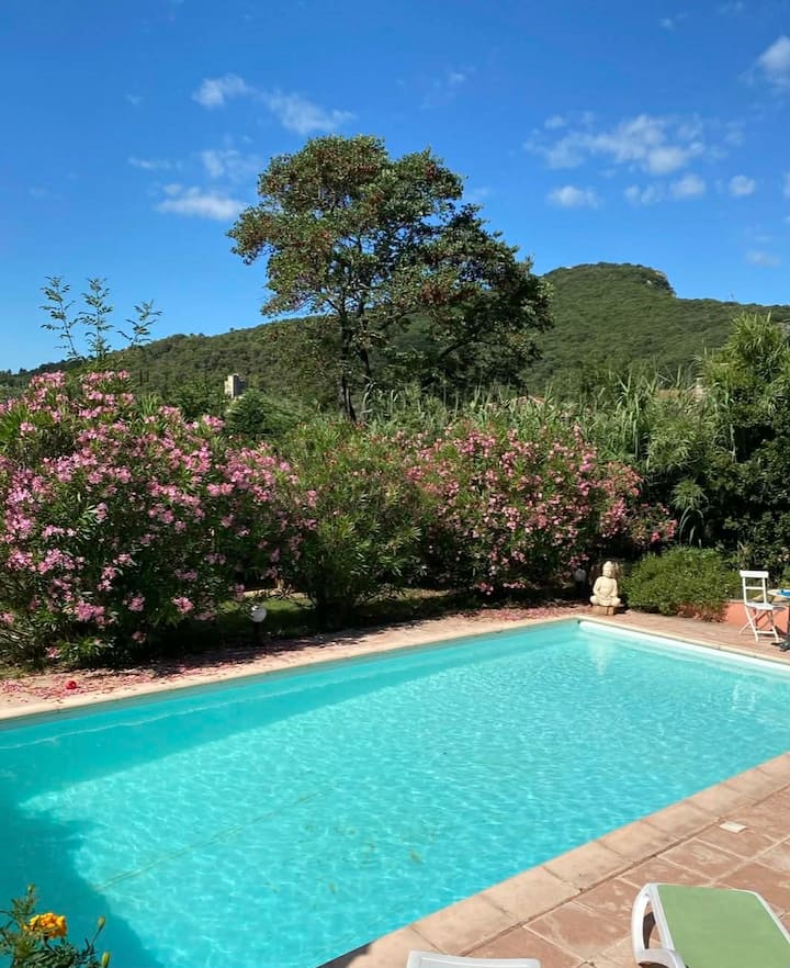 La Maison Du Vallat, Proche De Barjac - Ardèche