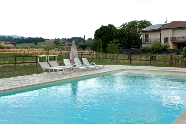 Duplex · Stone Borgo · Pool & Views · Spoleto - Montefalco