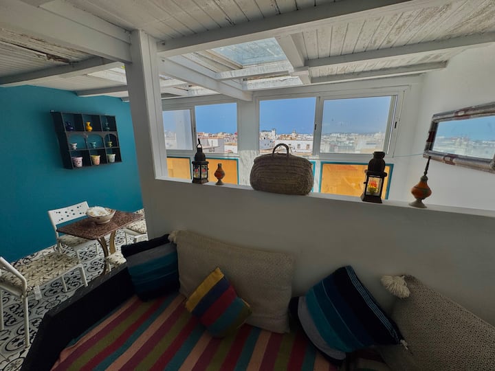 Superbe Duplex – Vue Panoramique Et Charme Unique - Essaouira