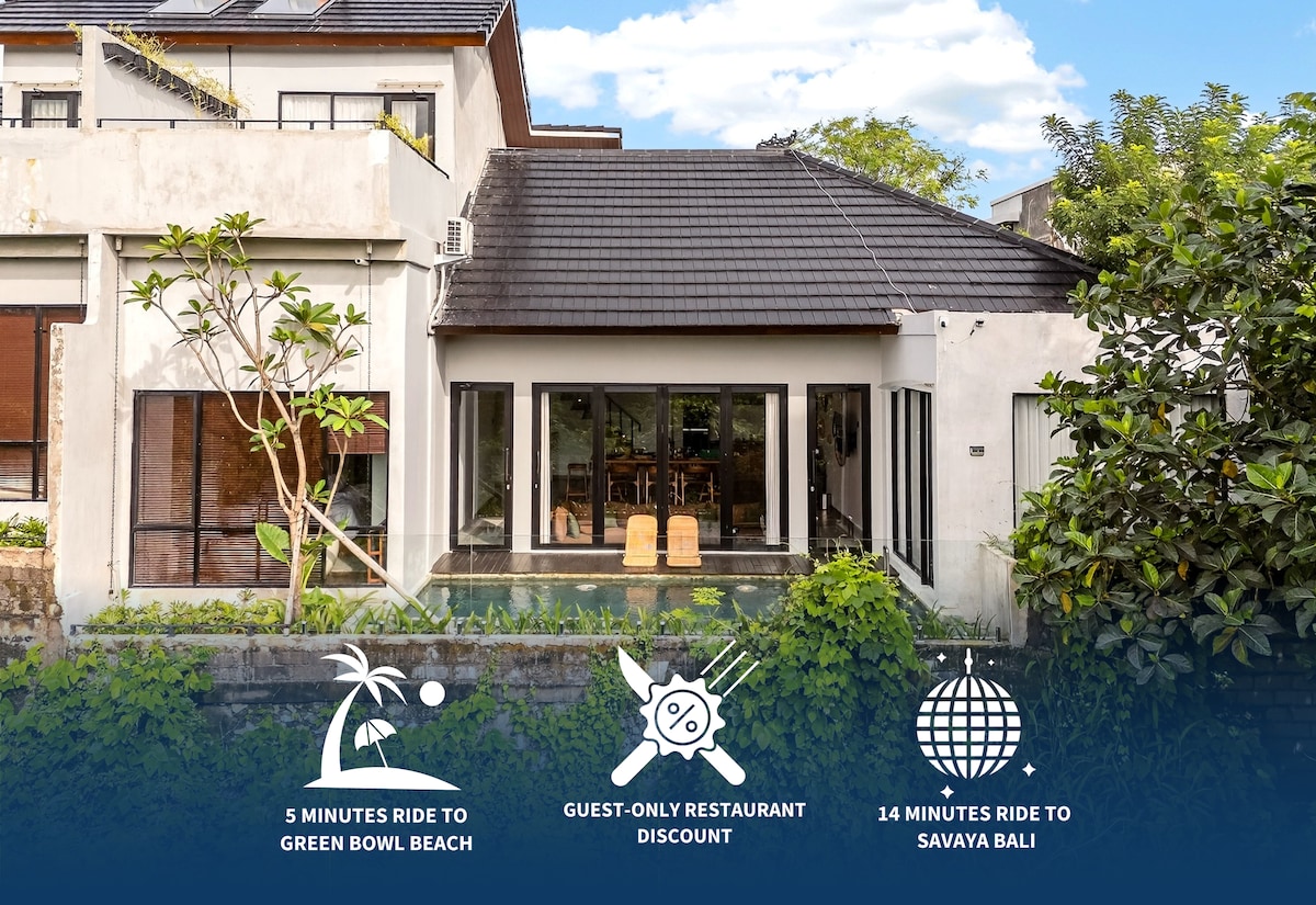Villa in South Kuta · ★4.92 · 3 bedrooms · 3 beds · 3 private baths, comparable Airbnb