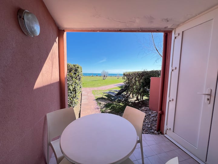 Studio Cosy Vue Mer & Jardin  Piscine Parking - Sète