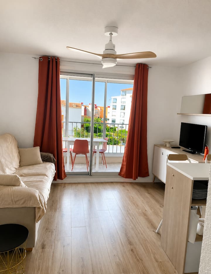 Studio Cap Dagde à 100m Des Plages + Parking - Agde