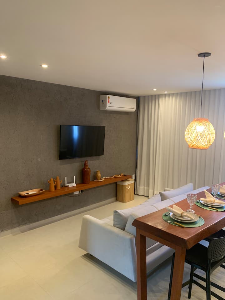 Refúgio Duplex Rooftop Praia Do Toque Em Milagres - São Miguel dos Milagres