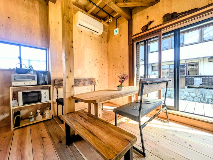 Classical Twintatami Room Near Kurokabe - 長濱市