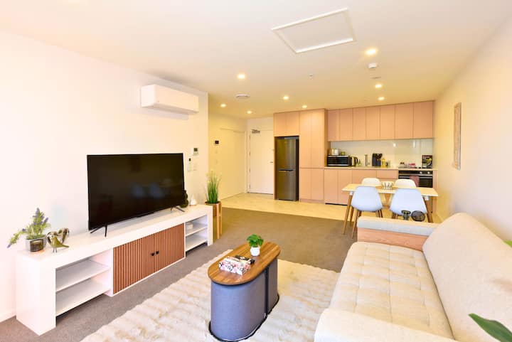 Modern Manchester St Stay - 1br With Balcony - ニュージーランド クライストチャーチ